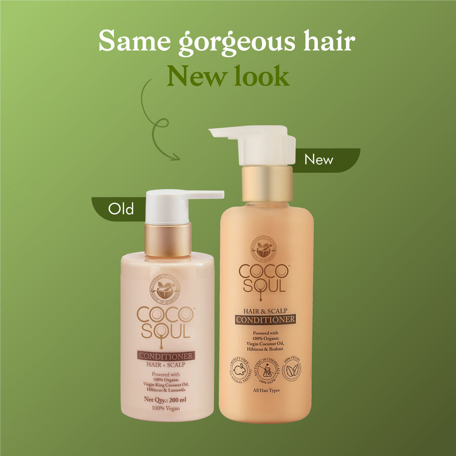 Hair Care Combo - Shampoo 200ml + Conditioner 200ml | From the makers of Parachute Advansed | 400ml