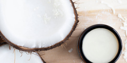 Coconut cleansing balm for skin