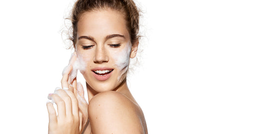 Light face wash for skin kindness regimen