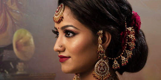 Indian wedding guest hairstyle