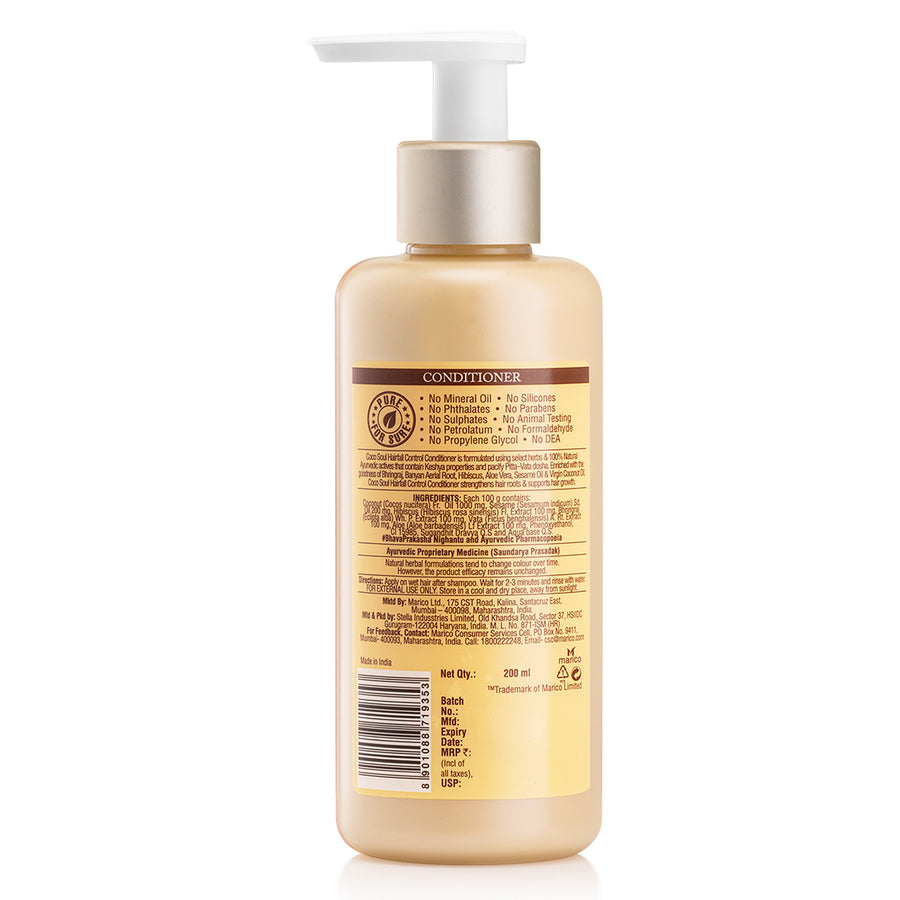 Hair Fall Control Conditioner | From the Makers of Parachute Advansed |  200 ml