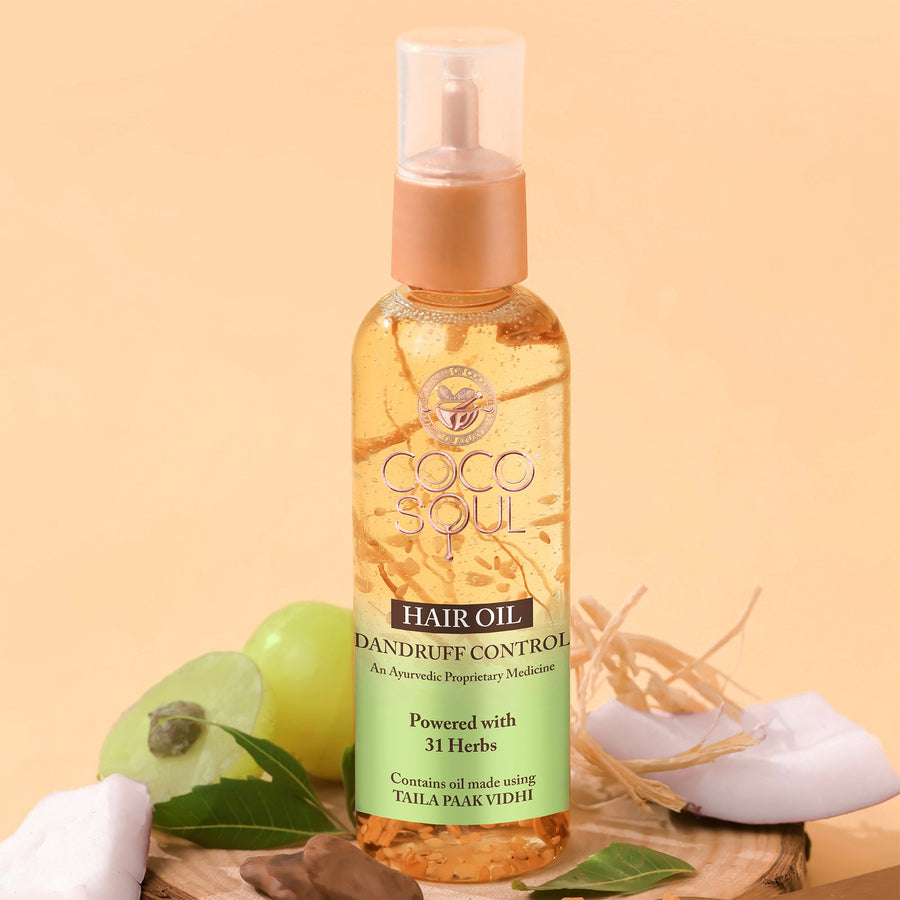 Ayurvedic Hair Oil – Dandruff Control | From the makers of Parachute Advansed | 95ml
