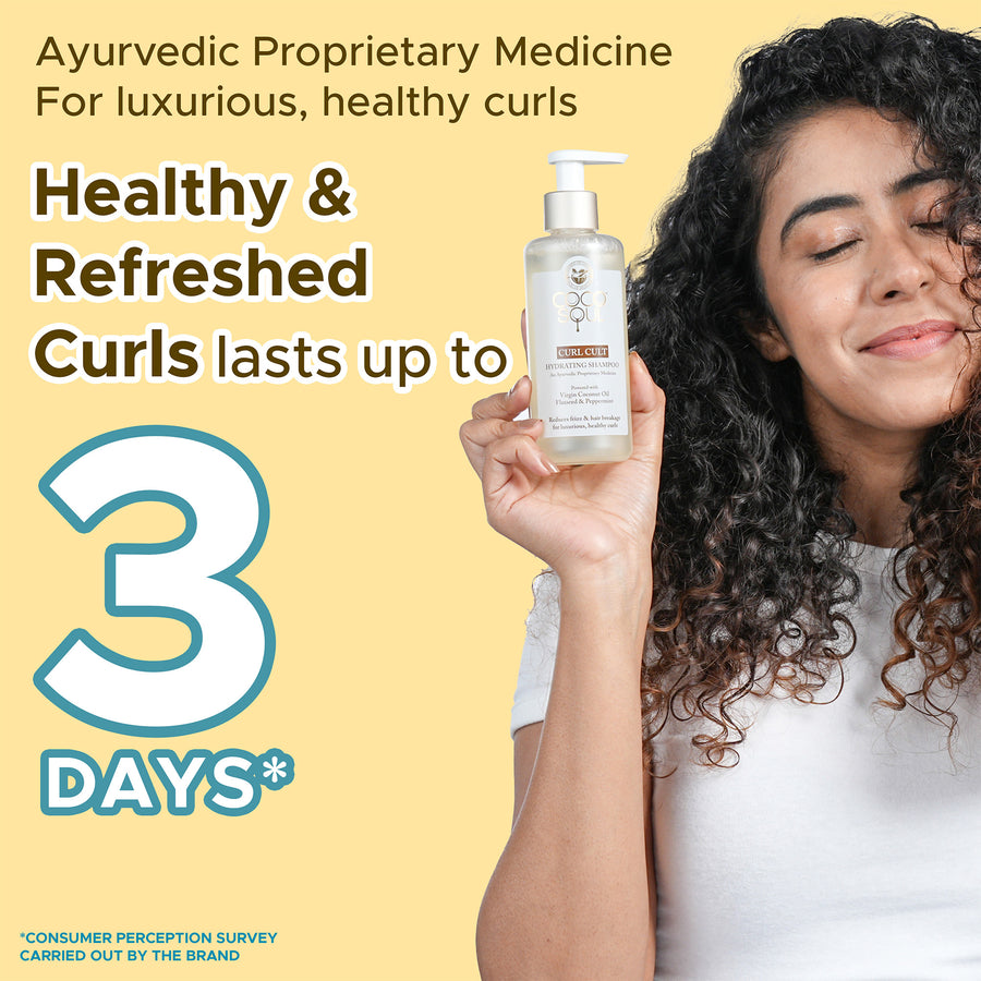 Curl Cult Hydrating Shampoo | From the makers of Parachute Advansed | 200ml