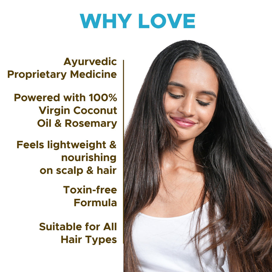 [CRED] Ayurvedic Rosemary Hair Oil | 200ml