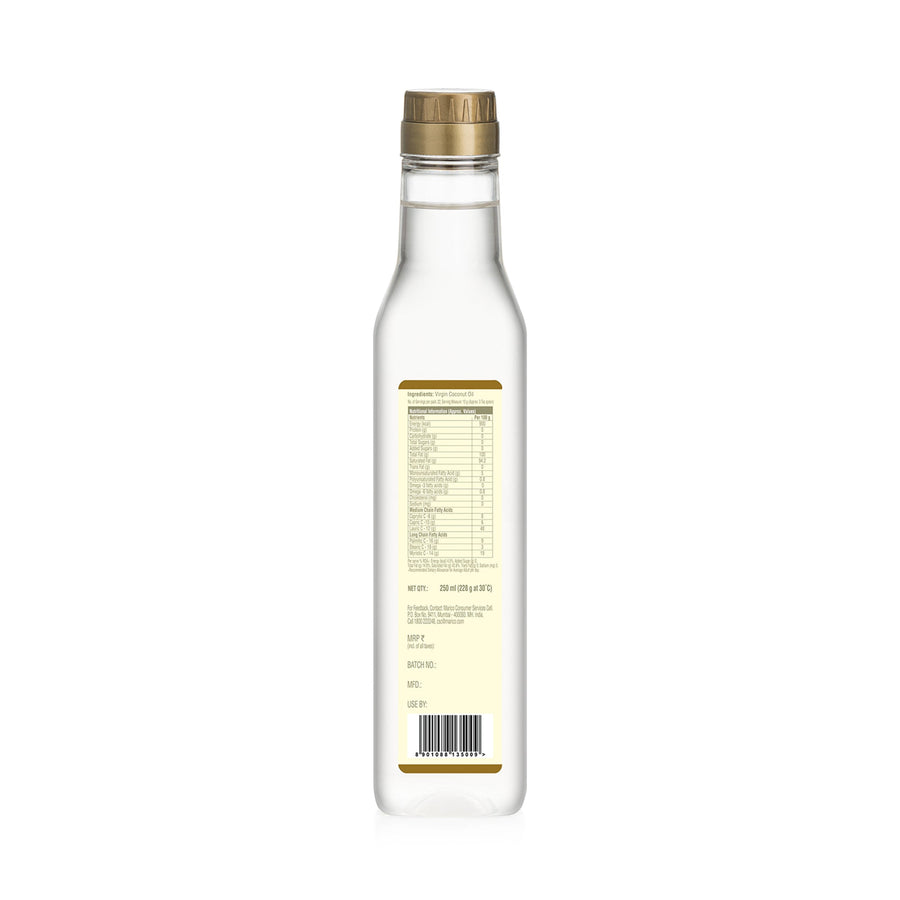 [CRED] Cold Pressed Natural Virgin Coconut Oil | From the makers of Parachute | 250 ml