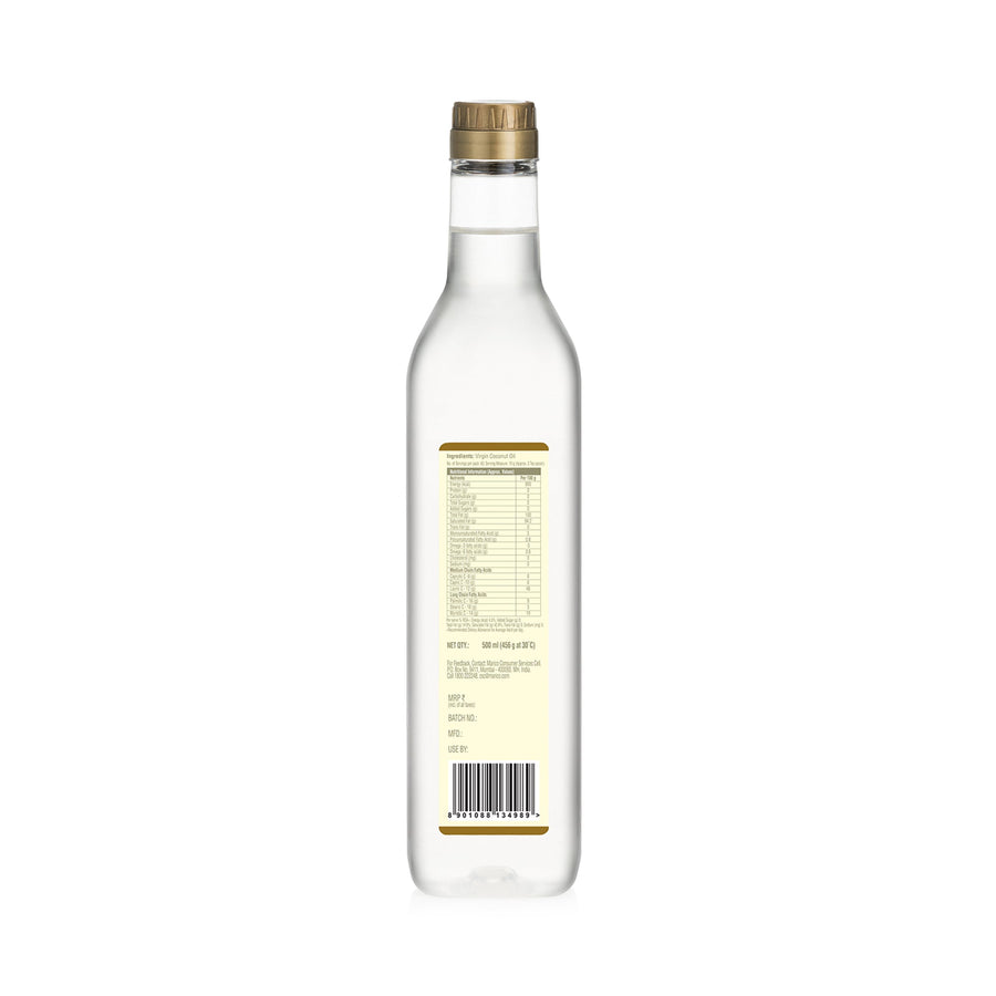 [CRED] Cold Pressed Natural Virgin Coconut Oil | From the makers of Parachute | 500 ml