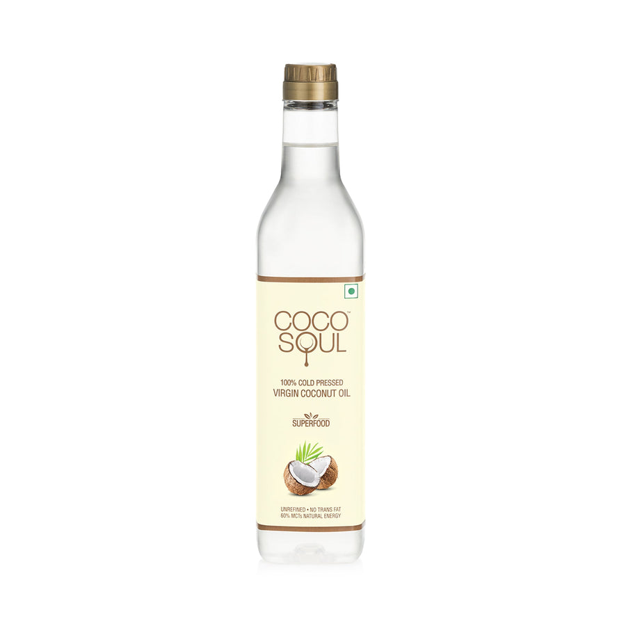 [CRED] Cold Pressed Natural Virgin Coconut Oil | From the makers of Parachute | 500 ml
