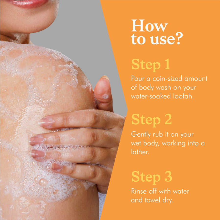 how to use shower gel