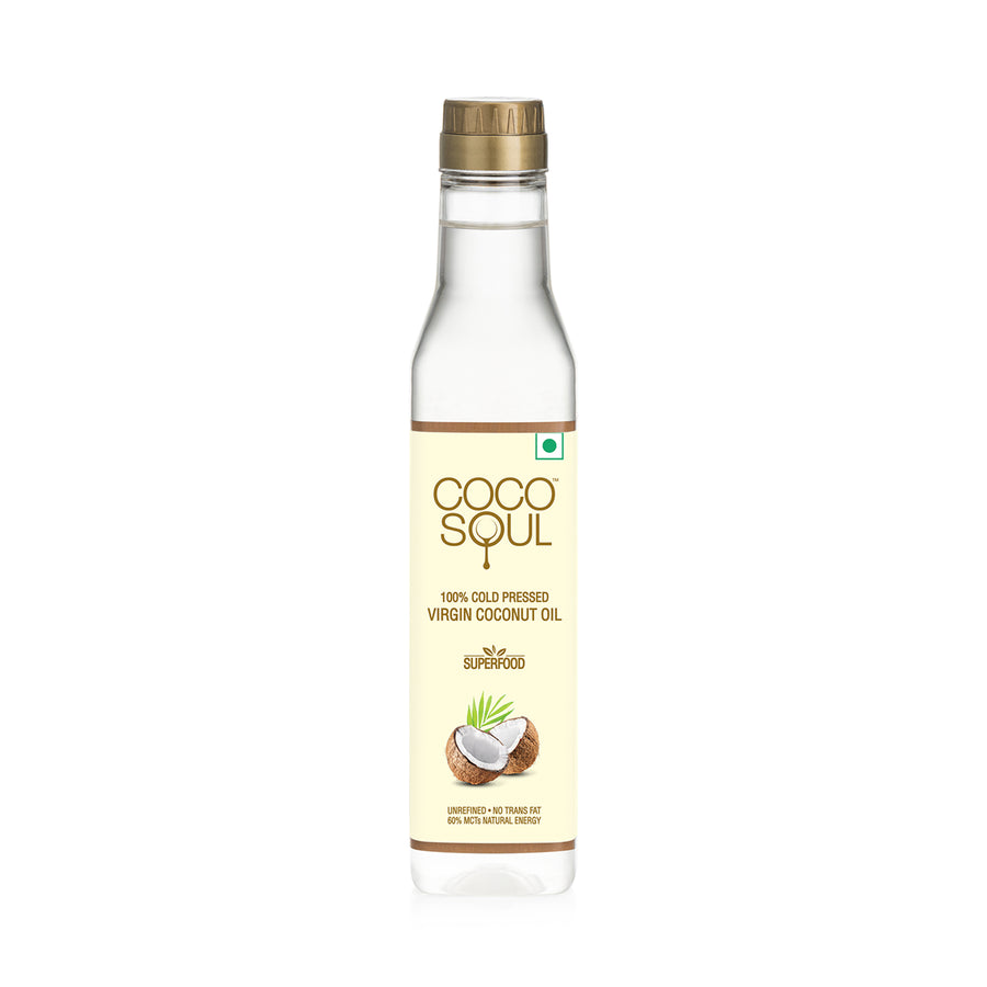 Cold Pressed Natural Virgin Coconut Oil | From the makers of Parachute | 250 ml