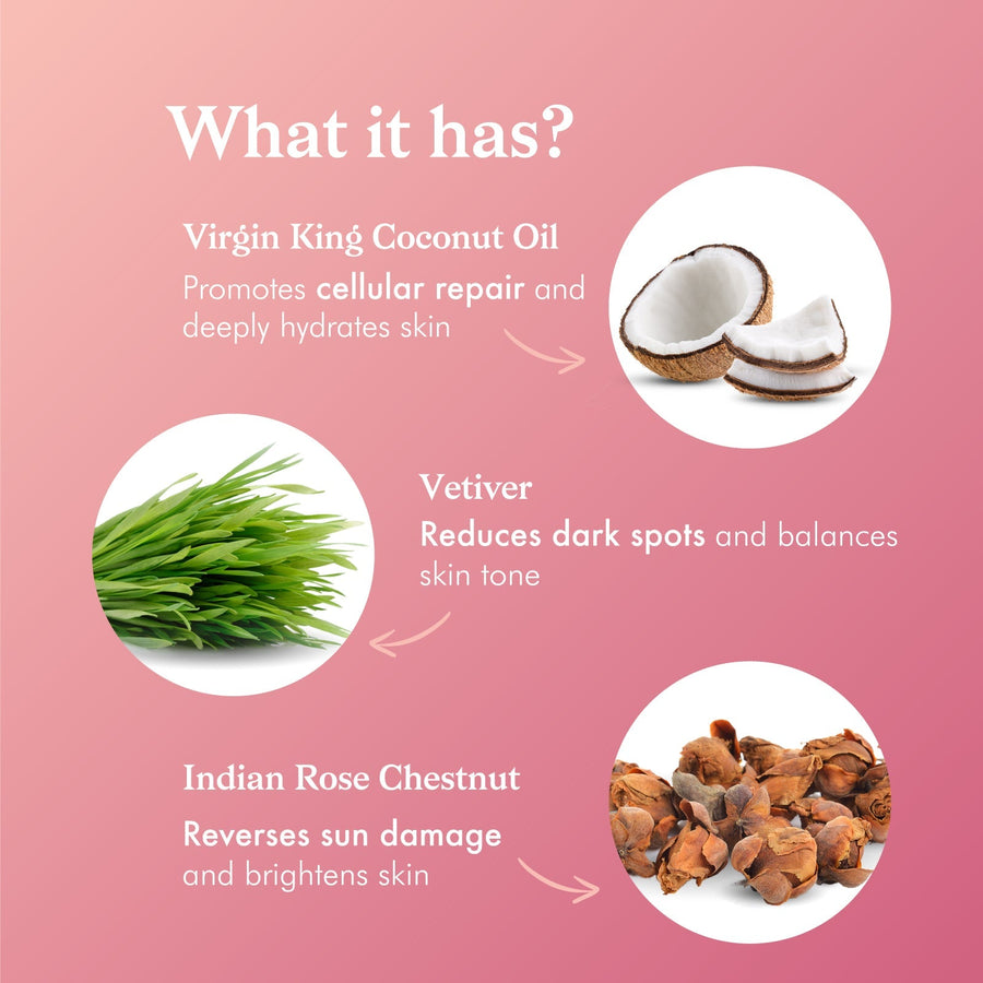 natural ingredients of hand and nail cream