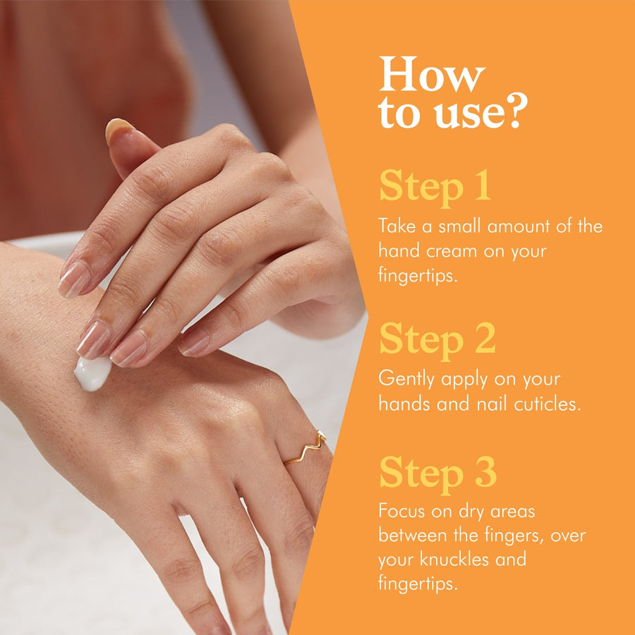 how to use hand and nail cream